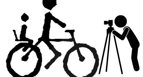 ciclista y fotógrafo