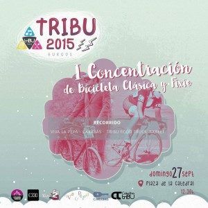 cartel tribu concentración bicis clásicas