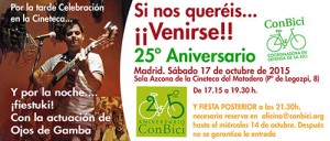 25 aniversario de Conbici