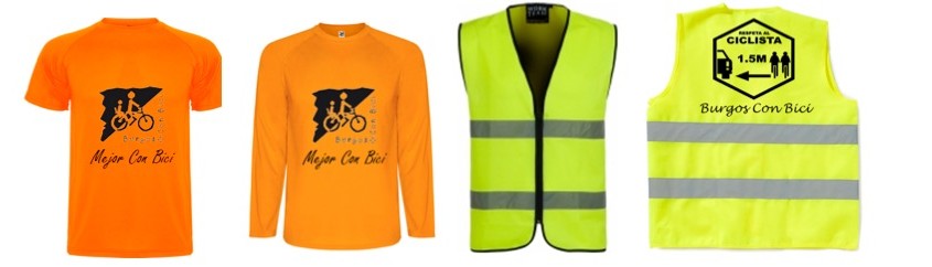Camisetas de Burgos Con Bici