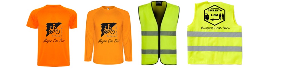 Camisetas de Burgos Con Bici