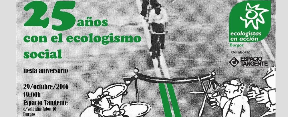25 aniversario Ecologistas en Acción Burgos
