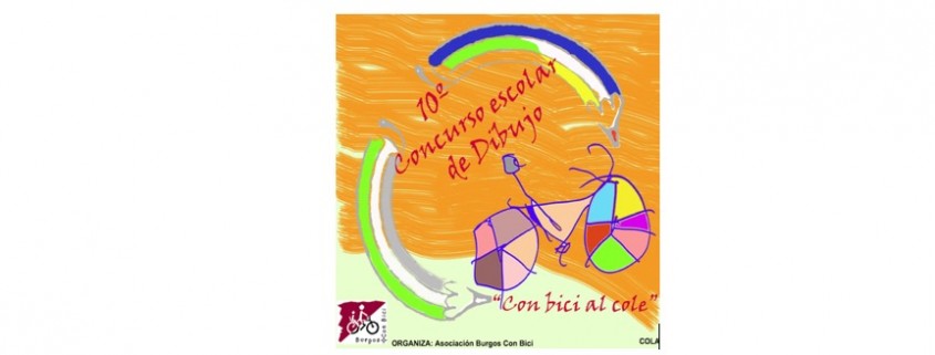 Banner 10º Concurso escolar de dibujo. Con Bici al Cole