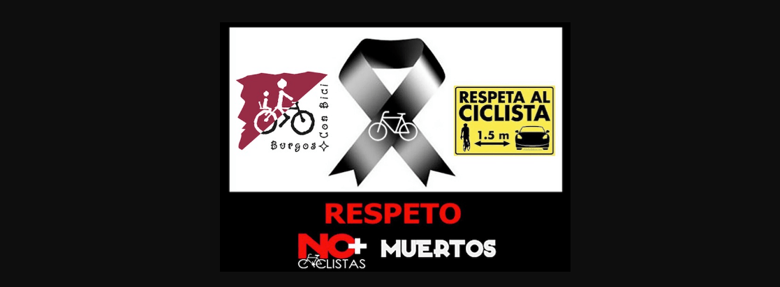 Respeto. No más ciclistas muertos