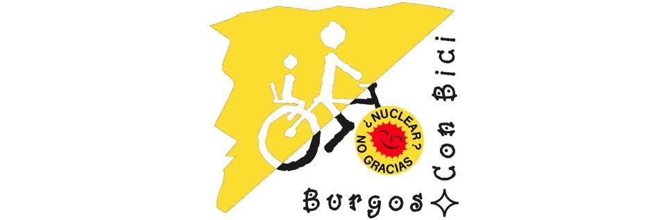 Logo Burgos Con bici nuclear no