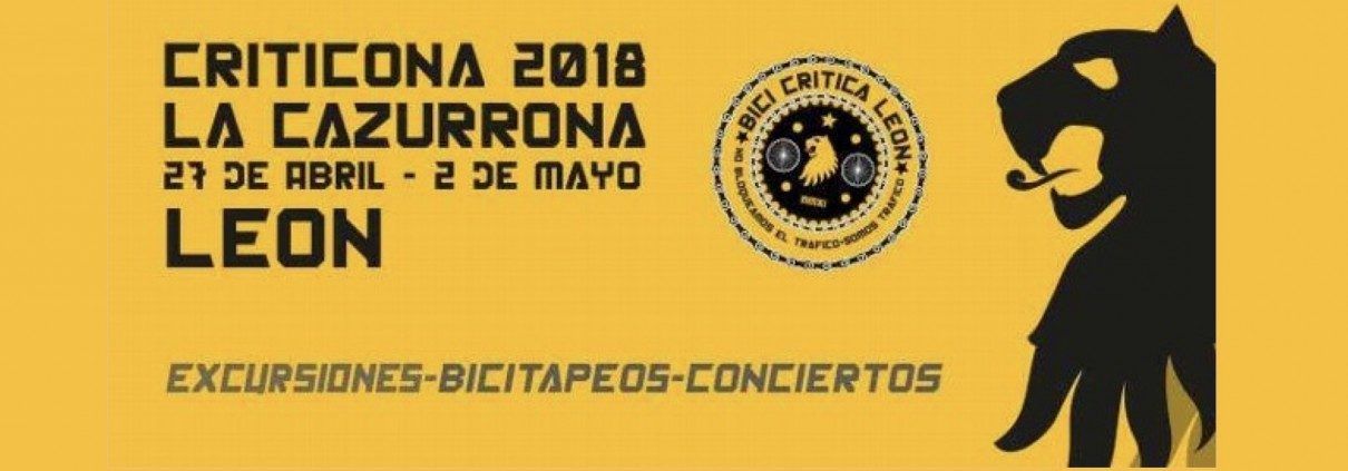 Cartel de la Criticona 2018. L cazurrona. del 27 de abril al 2 de mayo de 2018