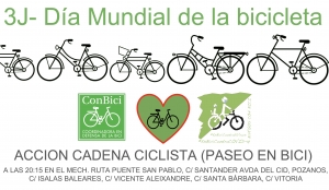Día Mundial de la bici. 3 de junio