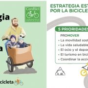 prioridades. Fomentar la movilidad sostenible, la vida saludable, el ocio y el deporte en bicicleta, el turismo en bici y coordinar la acción del Estado