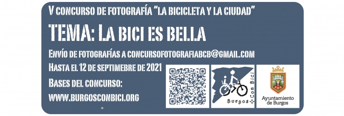 V Concurso de fotografía la bicicleta y la ciudad. Tema: La bici es bella