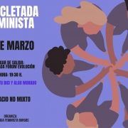 lunes 7 de marzo de 2022 a las 19:30 desde la explanada del Forum Evolución