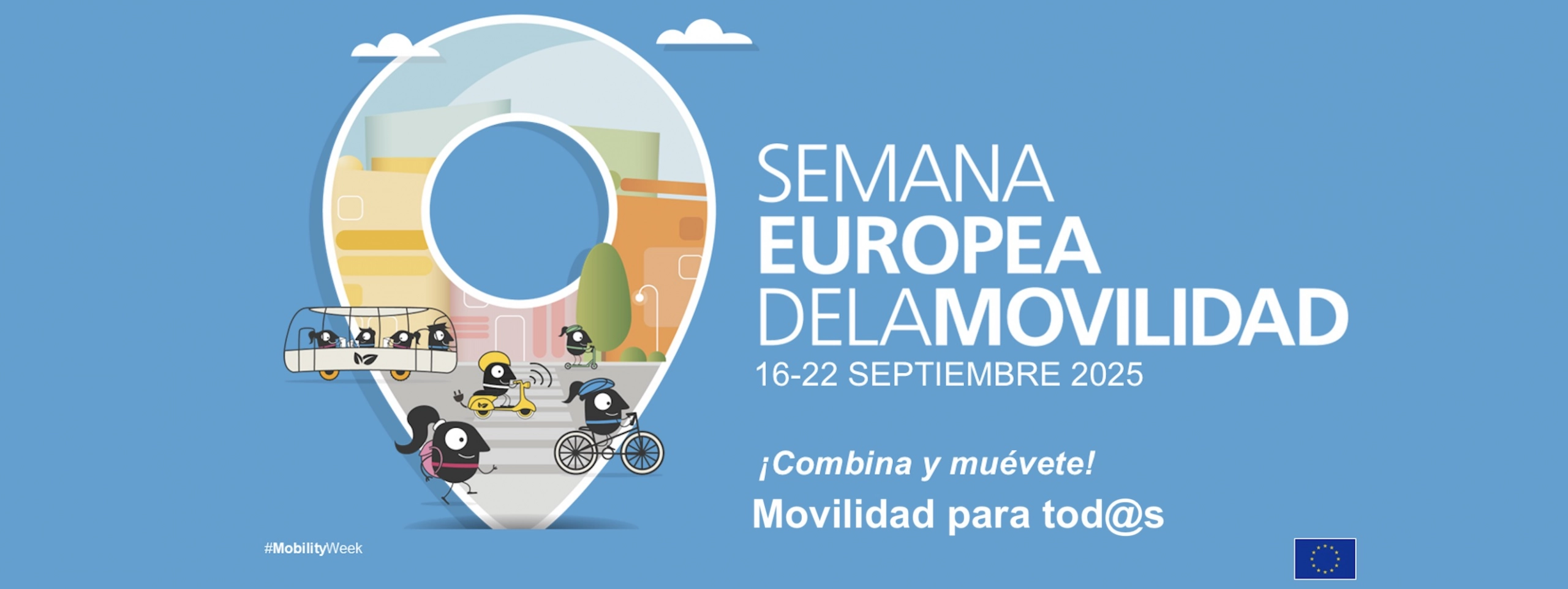 Semana Europea de la Movilidad 2025. Movilidad para todas las personas