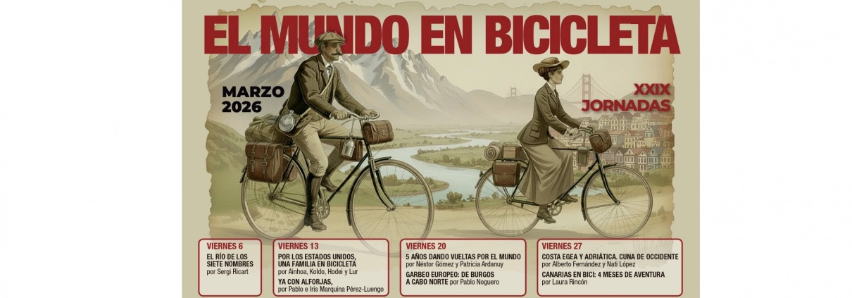 Todos los viernes del mes de marzo de 2026 a las 20:30 en el Salón de Actos de la Fundación Círculo. En C/ Concepción 17, Burgos