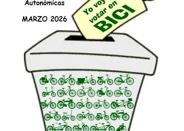 Cartel Votar en Bici