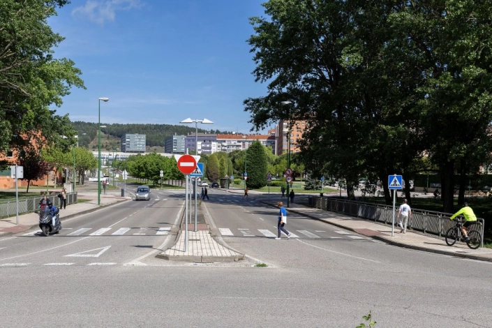 Burgos ampliará el puente del río Vena para conectar los carriles bici de Castilla y León e Islas Canarias